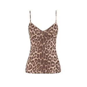 NWOT Zimmermann Leopard Print Cami Top